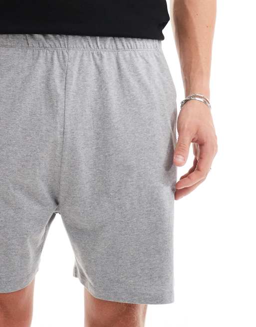 ASOS DESIGN – Lounge-Shorts aus Jersey in meliertem Grau, 2 von 5