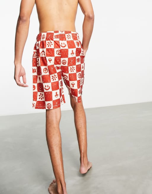 ASOS DESIGN lounge shorts in print