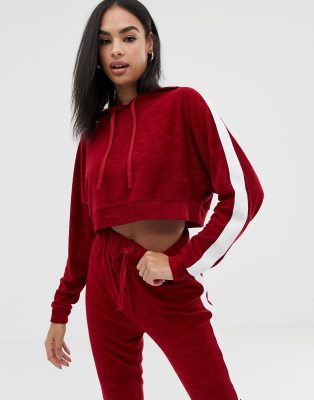 red hoodie asos