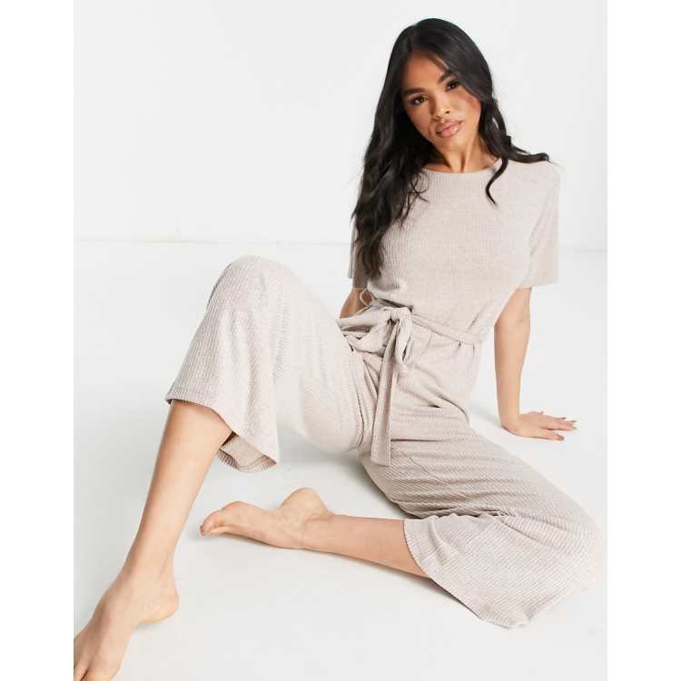 Ribbed lounge jumpsuit online