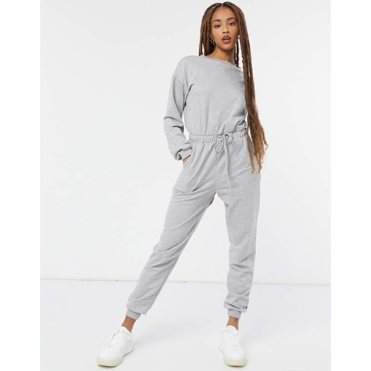 Sweat best sale suit jumpsuit