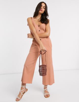 asos rust jumpsuit