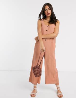 asos rust jumpsuit