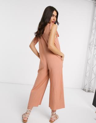 asos rust jumpsuit