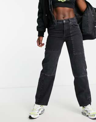 black boyfriend jeans