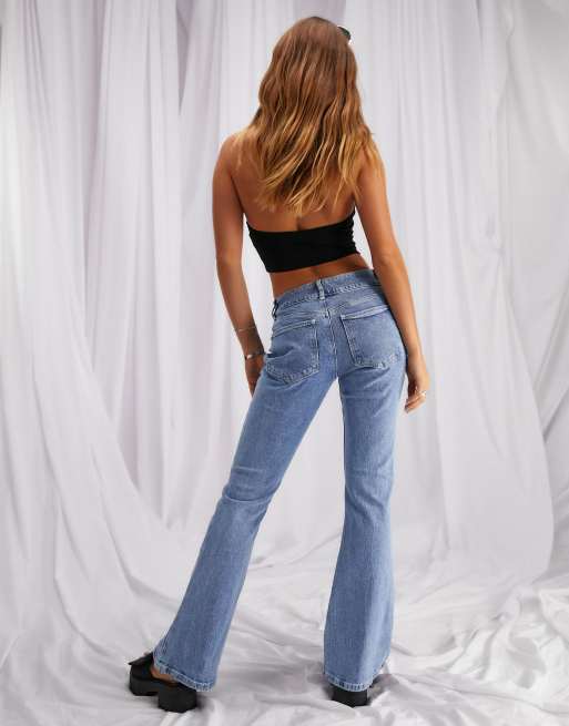 Asos bell bottom on sale jeans