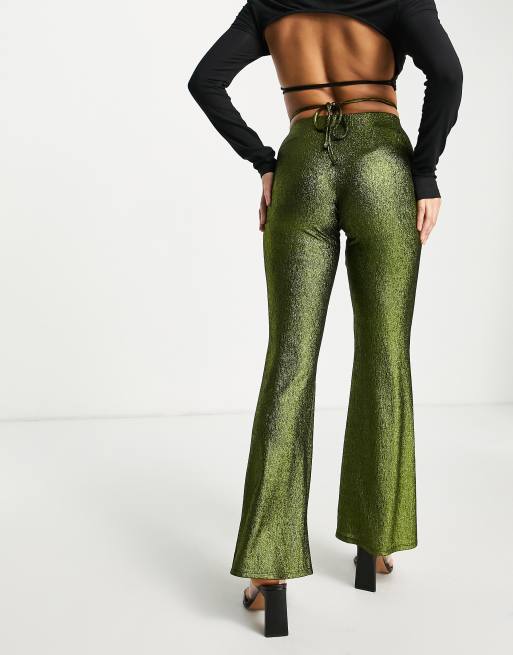 Sparkly store green pants