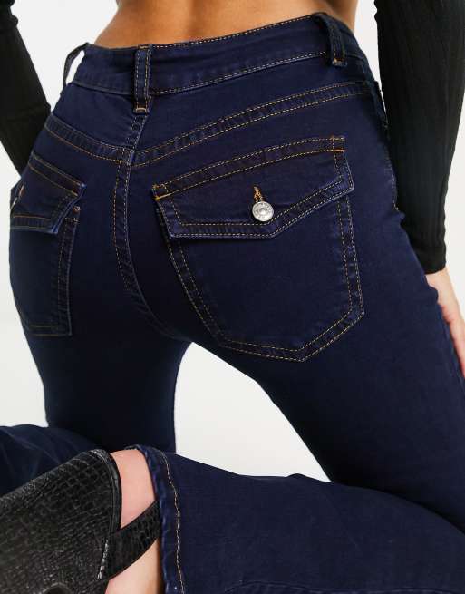 Low rise hot sale western jeans