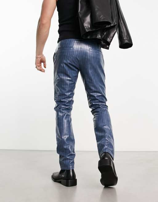 Low Rise Leather Pants - Mens Low Rise Leather Pants