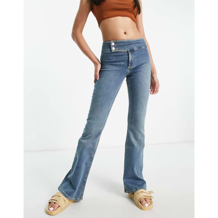 Low waist flared store jeans