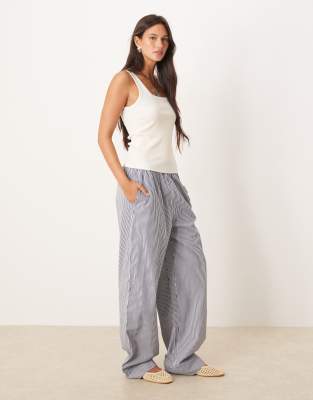 Asos Design Low Square Neck Tank Top In White