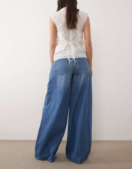 ASOS DESIGN - Løstsiddende jeans med mellemhøj talje, 2 af 5