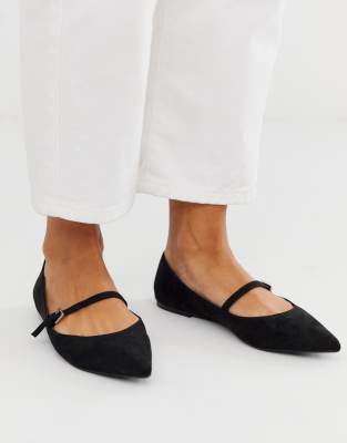 ASOS DESIGN Lucas mary jane ballet 