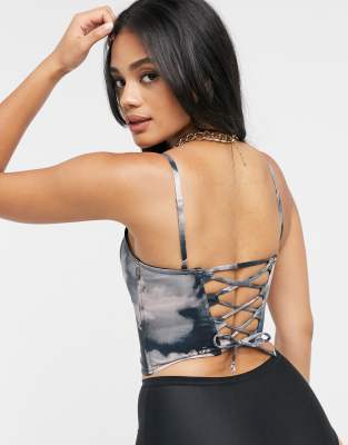 asos corset top