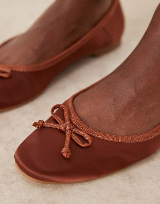 Ballerine marroni hot sale
