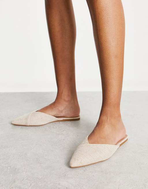 Slip on best sale mule flats