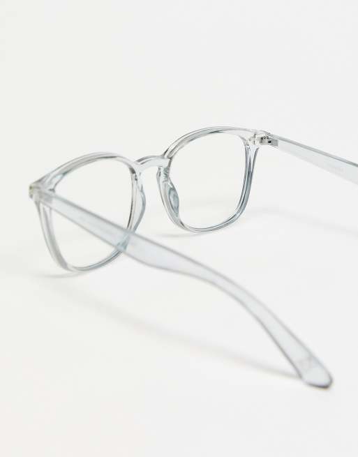 Asos lunettes transparentes sales