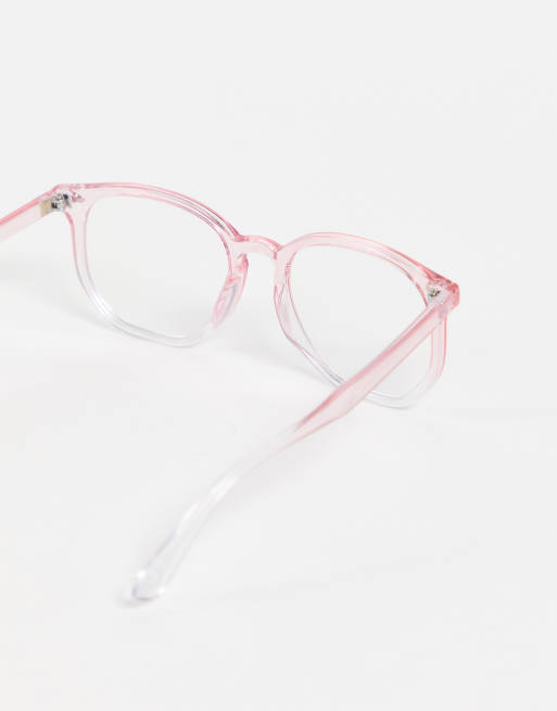 Asos lunettes outlet transparentes