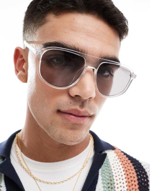 Soleil Monture Des Lunettes Transparentes ASOS DESIGN Lunettes De