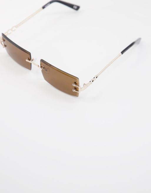 Lunettes de best sale soleil sans branches