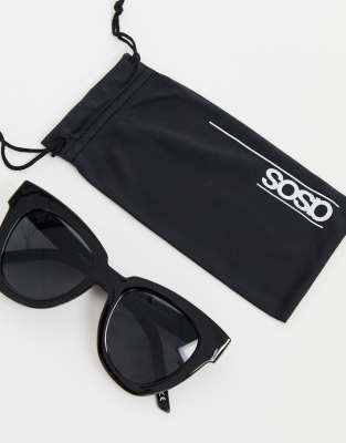 Asos Monture Épaisse Et Chat DesignLunettes Yeux Évasée De Soleil CoredxB