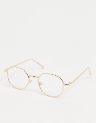 lunettes rondes dorees