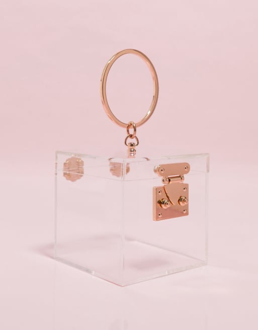 clear square bag