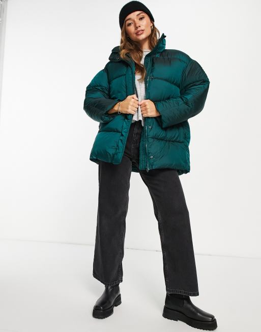 Asos oversized puffer outlet jacket