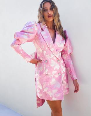 asos kleid pink