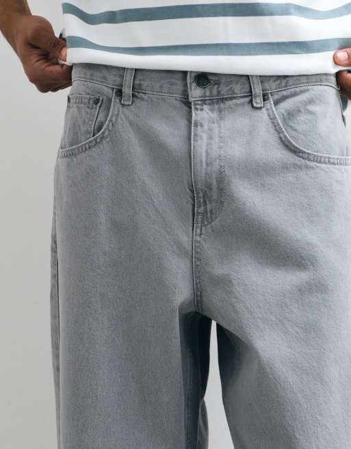 ASOS DESIGN luźne jeansy w jasnym odcieniu, 2 z 5