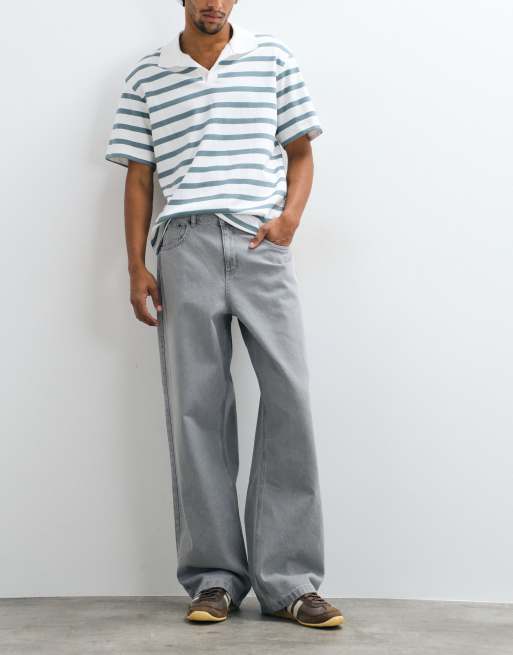 ASOS DESIGN luźne jeansy w jasnym odcieniu, 3 z 5
