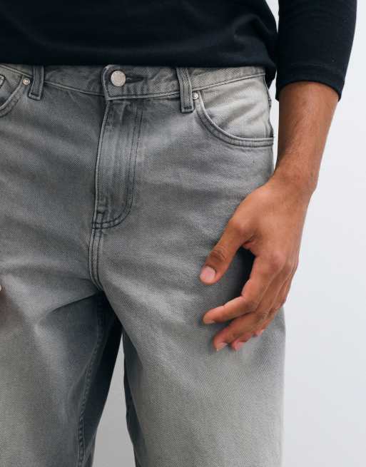 ASOS DESIGN – Luźne szare jeansy, 2 z 5