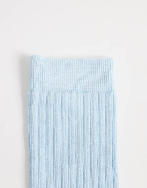 ASOS DESIGN - Lyseblå superbløde ankelsokker, 2 af 3