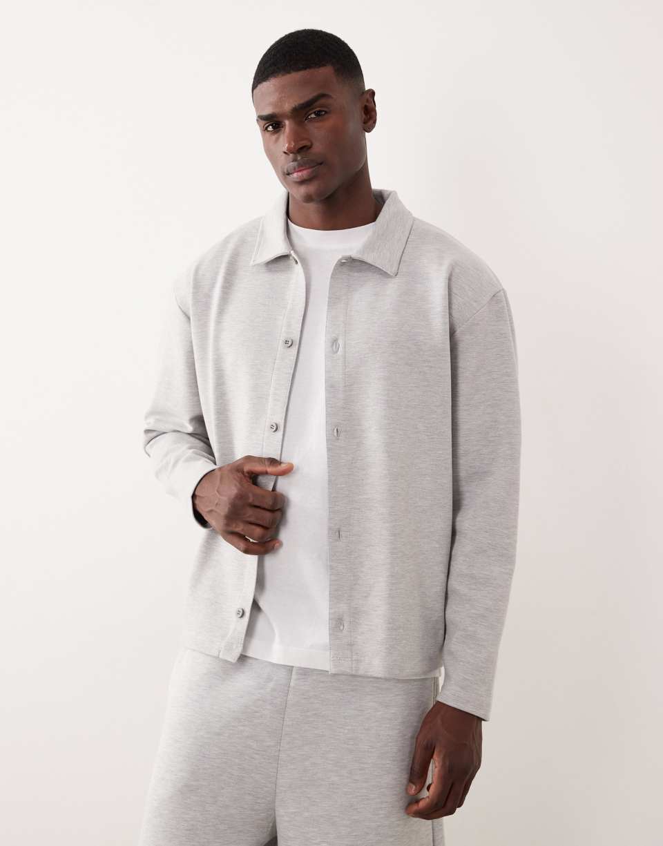 Light grey relaxed jacket