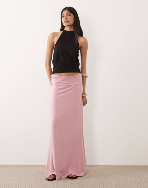 ASOS DESIGN - Lyserød nederdel - Del af sæt - view 1