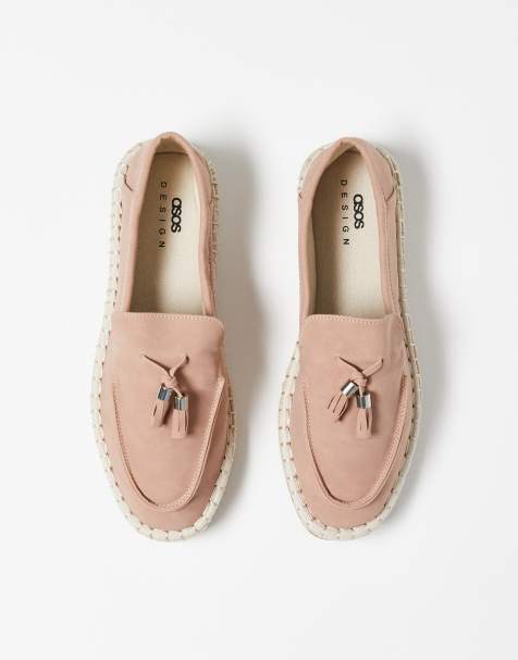 ASOS DESIGN - Lyserøde espadrille-loafers med kvaster - view 1