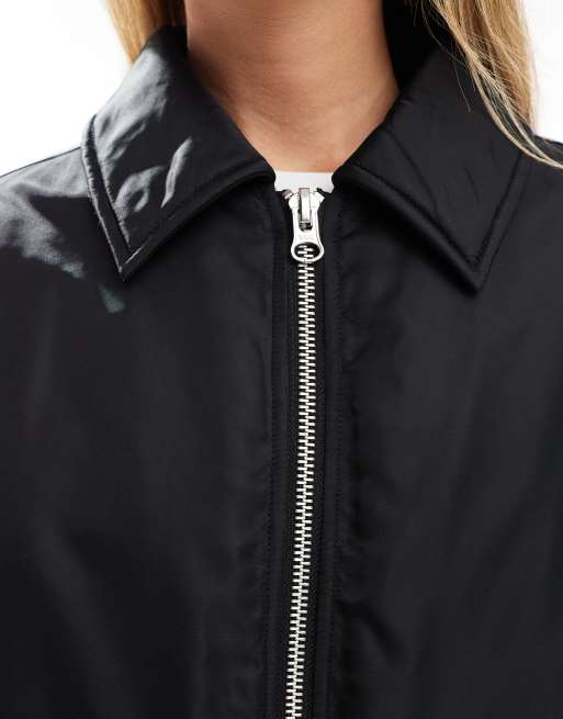 ASOS DESIGN MA1 bomber jacket in black | ASOS