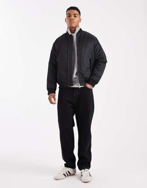 ASOS DESIGN - MA1 - Bomber - Noir, 2 de 5