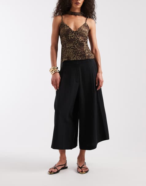 ASOS DESIGN maßgeschneiderte Longline-Bermuda-Shorts in Schwarz - view 1