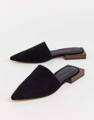 asos black mules