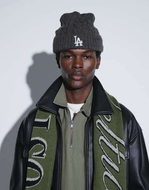 ASOS DESIGN maglia rugby oversize con zip in khaki, 3 di 5