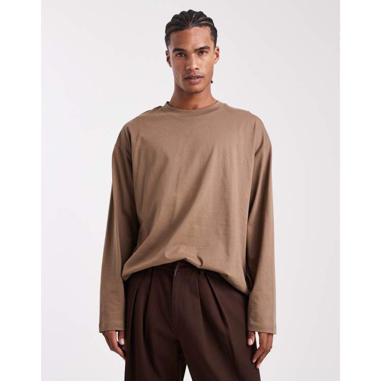 T-shirt Col Rond Blanc In Pur Coton