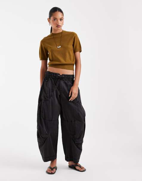 ASOS DESIGN maglietta leggera in maglia color oliva - view 1