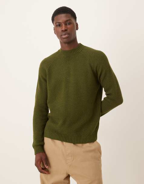 ASOS DESIGN - Maglione girocollo kaki - view 1
