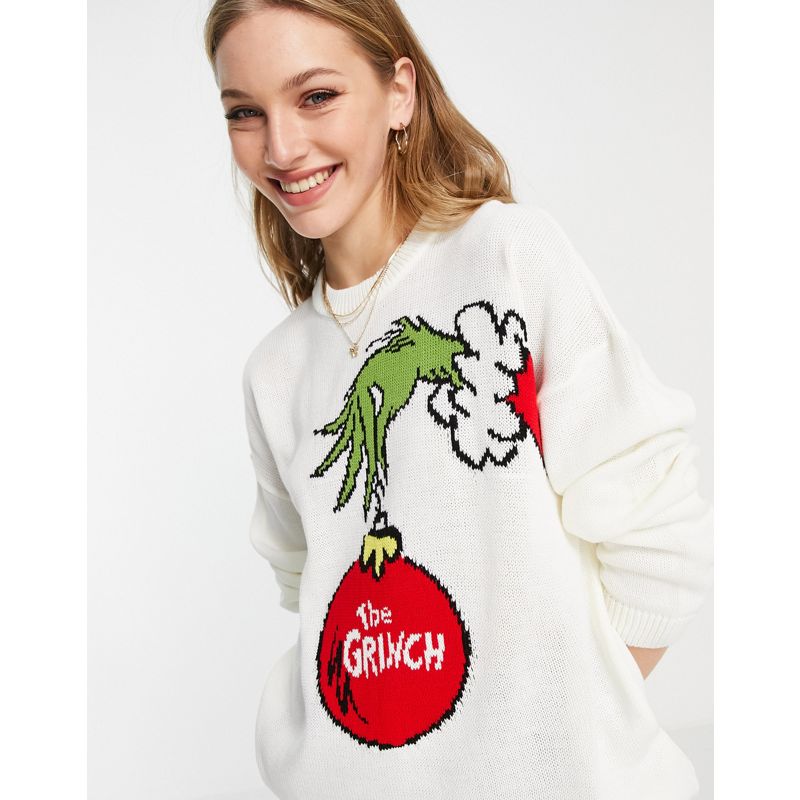 Maglioni Donna DESIGN - Maglione natalizio con motivo con il Grinch