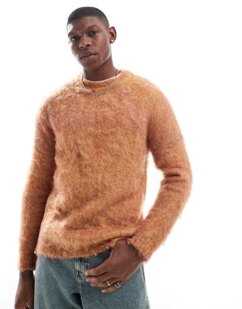 ASOS DESIGN - Maglione soffice arancione - view 1