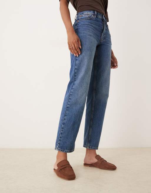 ASOS DESIGN - Magnet - Gyldenbrune loafer-mules i imiteret ruskind, 4 af 4
