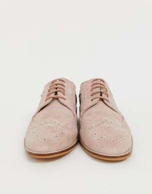 asos design mai tai leather brogues