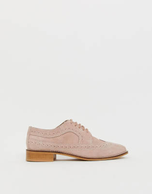 asos design mai tai leather brogues