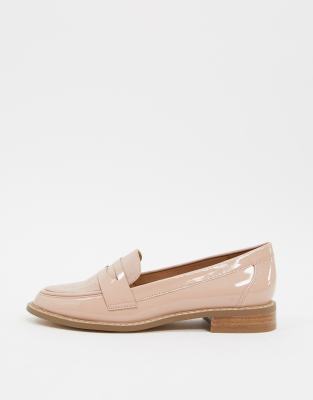 asos beige loafers